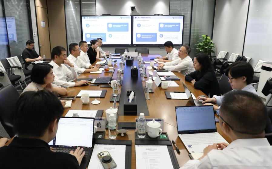 通用技术集团财务部总经理康学敏调研重药控股